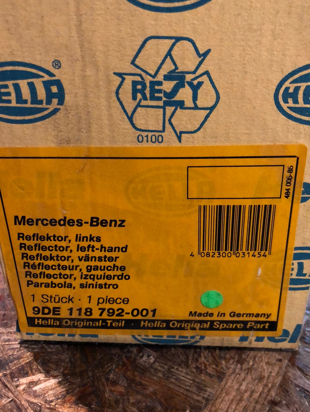Original Hella Mercedes-Benz Reflektor links Neu