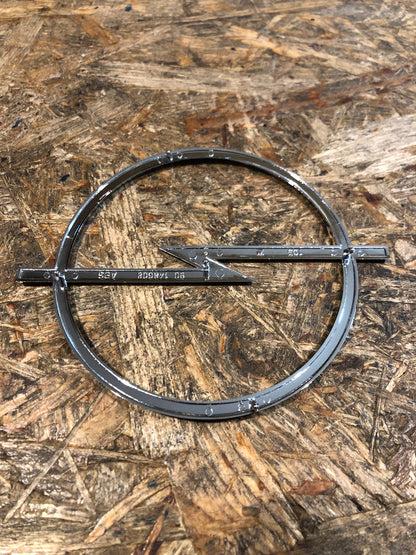 Original GM Opel Ascona C Emblem Kühlergrill Neu
