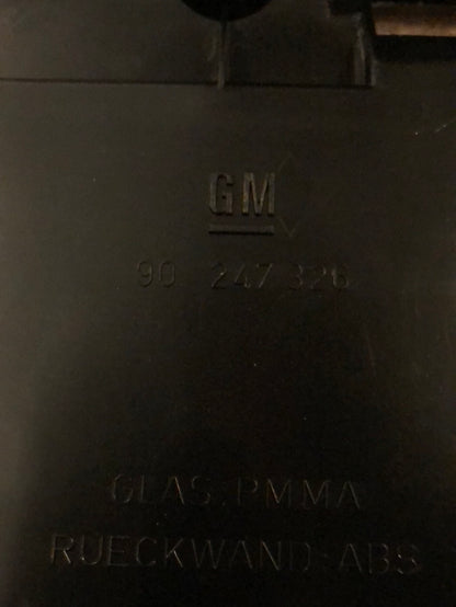 Original GM Opel Senator B Blende Kofferraumdeckel Neu
