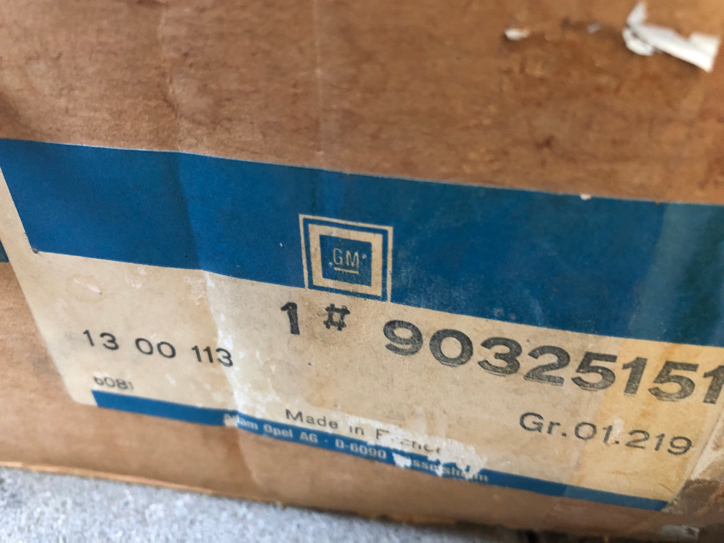 Original GM Opel Astra F Cabrio/Caravan/Van Kühler Neu