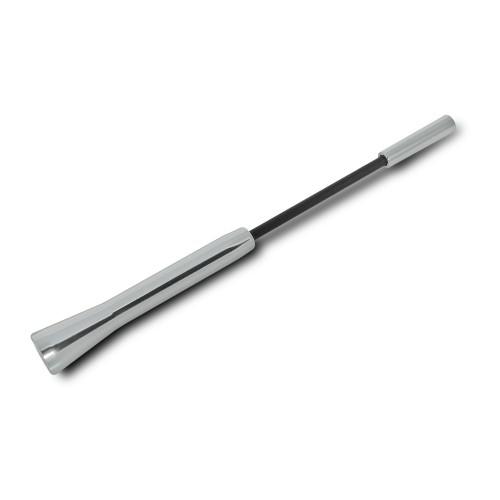 Dachfußantenne Aluminium im Silber / Chrom Look passend für VW