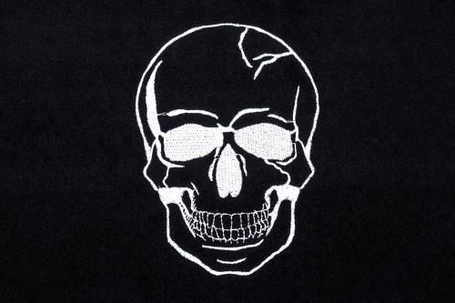 Fußmatten mit Skull Totenkopf Motiv, 4-teilig