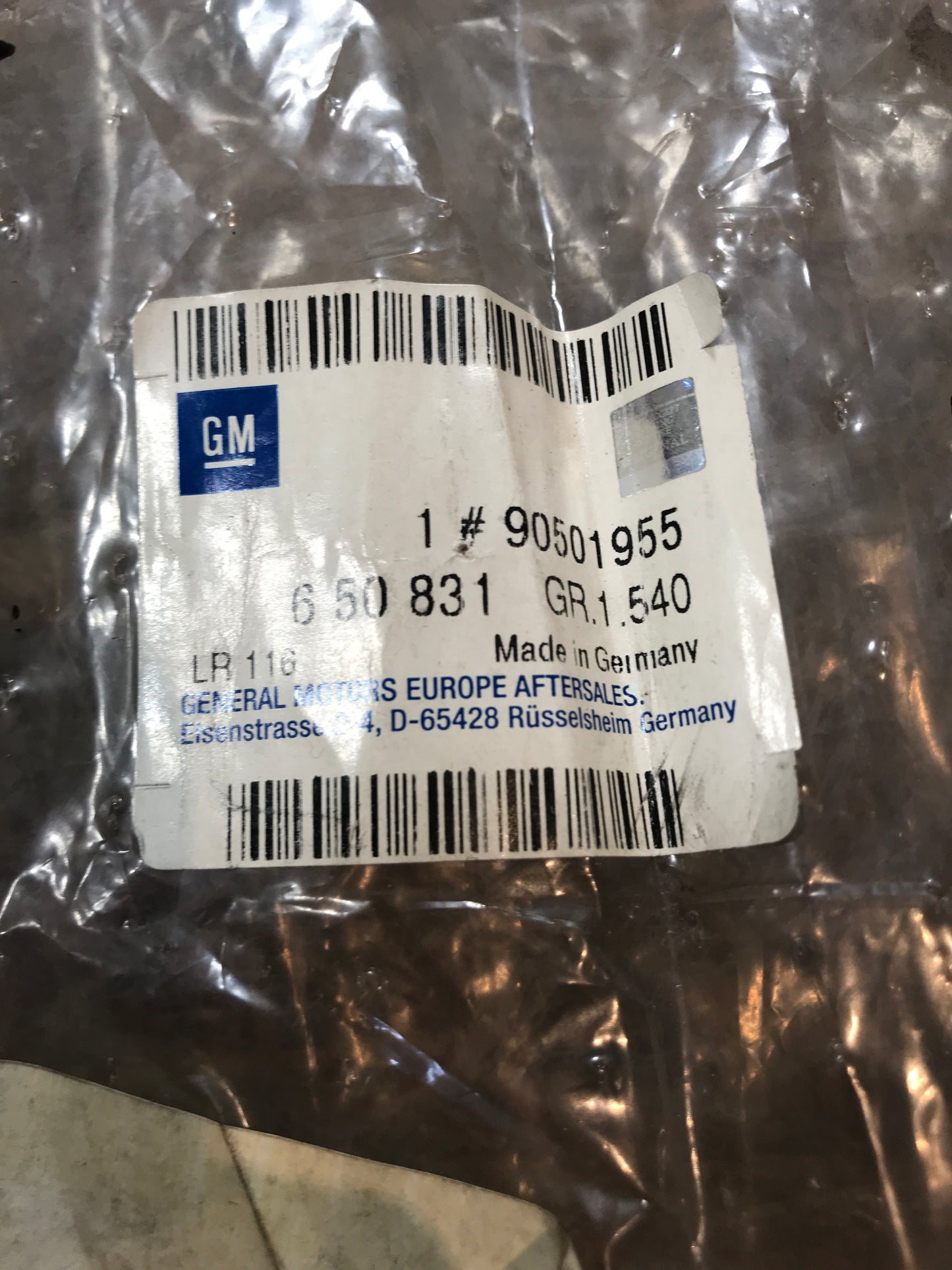 Original Opel Senator B Omega B Vectra B 2.5 3.0 Abdeckung Ölkühler NEU