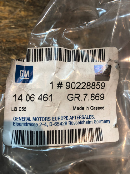 Original GM Opel Vectra A Schieber Stoßfänger hinten rechts Neu