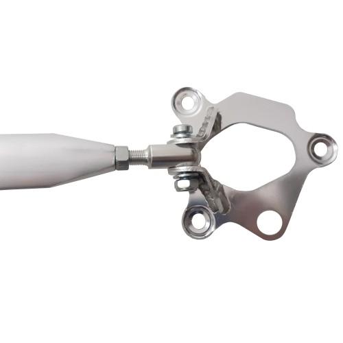 Aluminium Domstrebe verstellbar für C Klasse W204 passend für Mercedes C-Klasse W204 Limousine S204 Kombi C204 Coupe Bj. 2007-2015