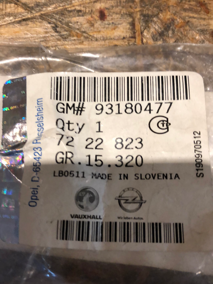 Original GM Opel Combo Clips Teppich Neu