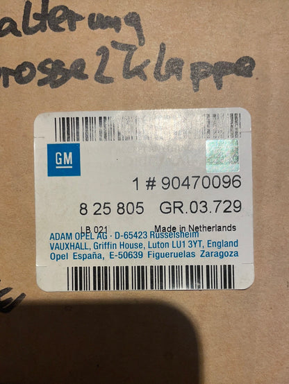 Original GM Opel Vectra B 1,6L Astra F/G 1,4L Halterung Drosselklappe Neu