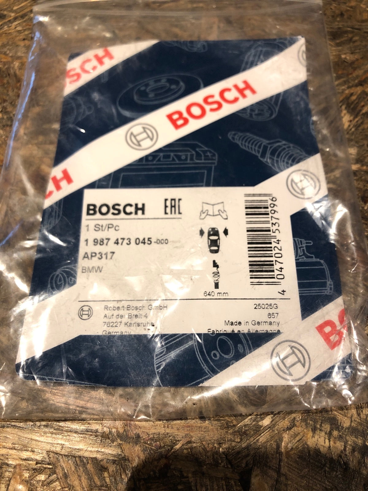 Original Bosch Warnkontakt Bremsbelagverschleiß BMW Neu