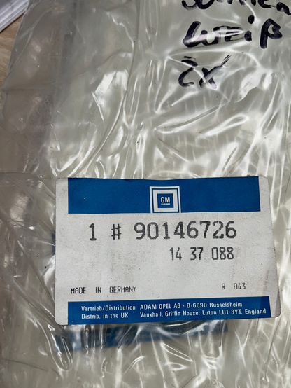 Original GM Opel Manta B Sonnenblende Weiß Neu