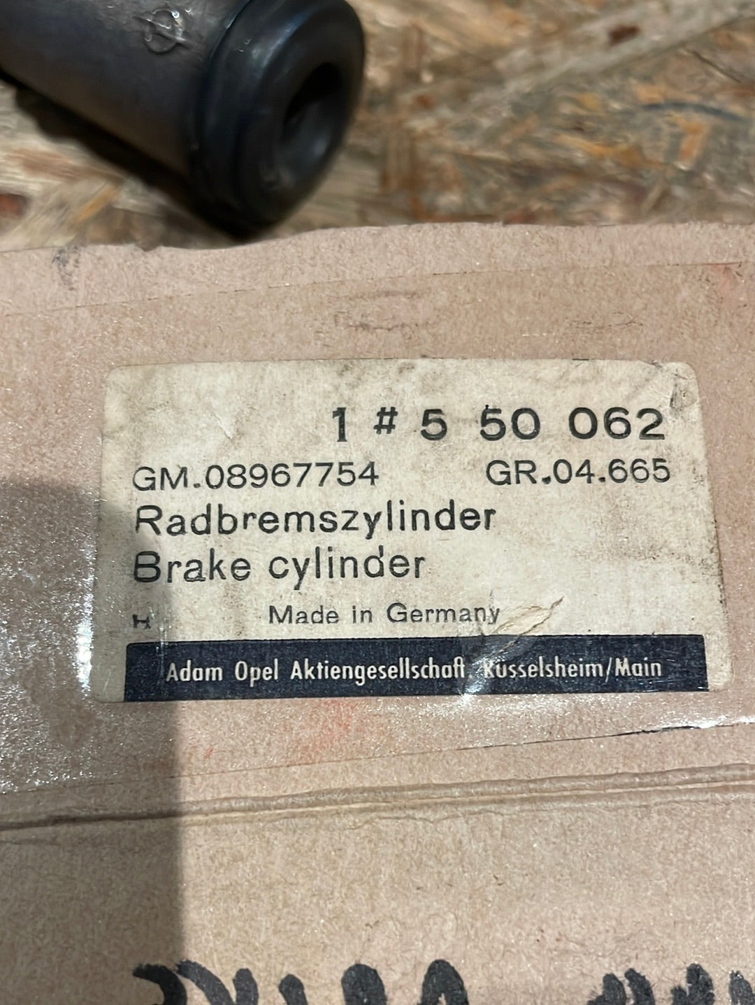 Original GM Opel Kadett B Coupé 1,1 Radbremszylinder vorne Neu