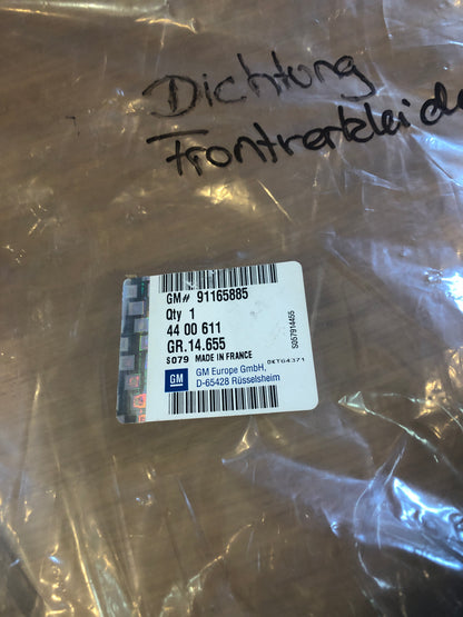 Original Opel Vivaro A Dichtung Frontverkleidung Neu