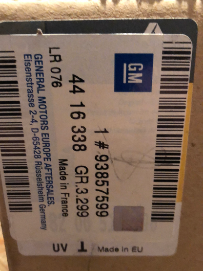 Original GM Opel Vivaro A Motorsteuergerät Neu