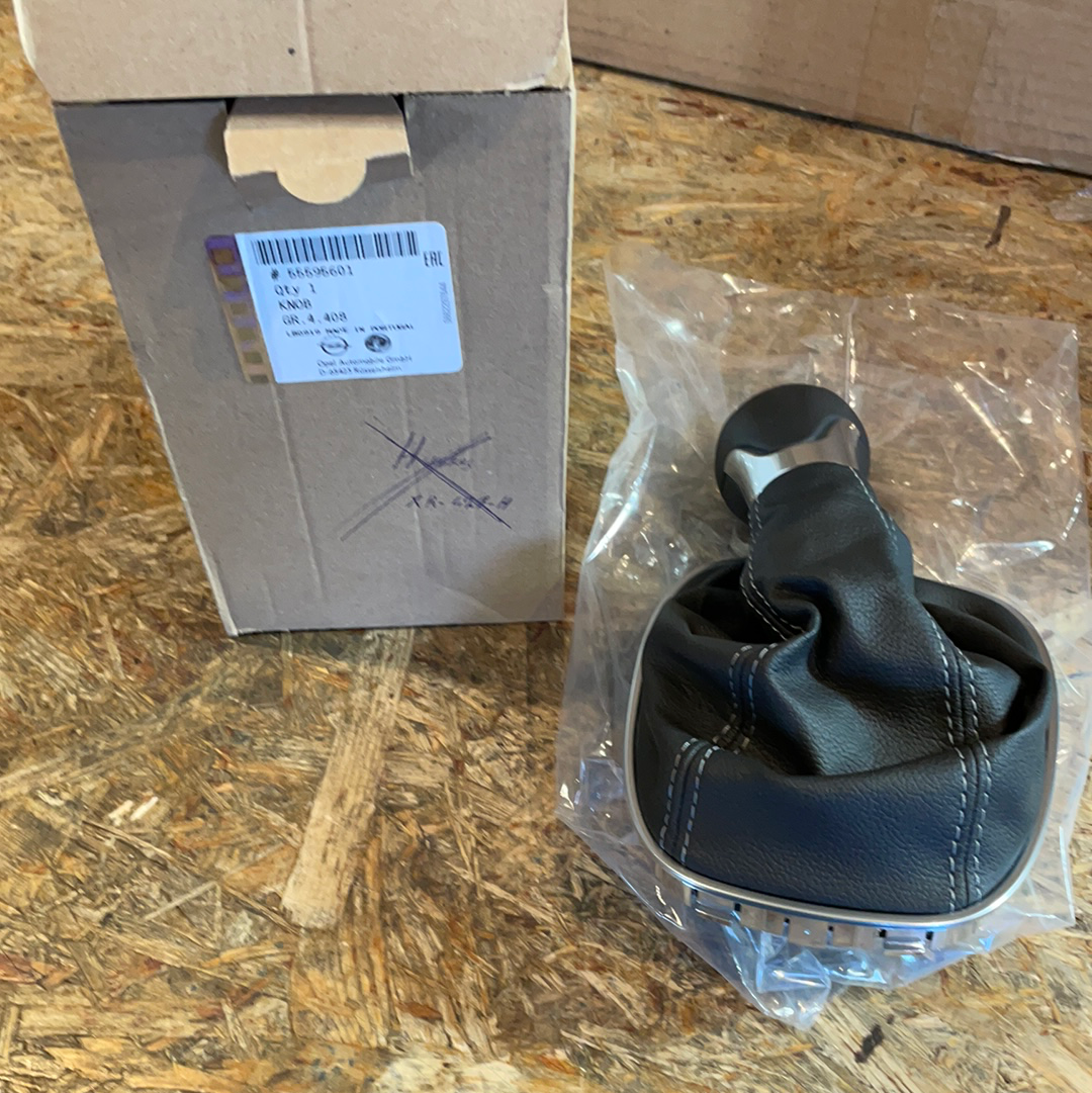 Original GM Opel Corsa E Schaltknauf mit Manschette Neu