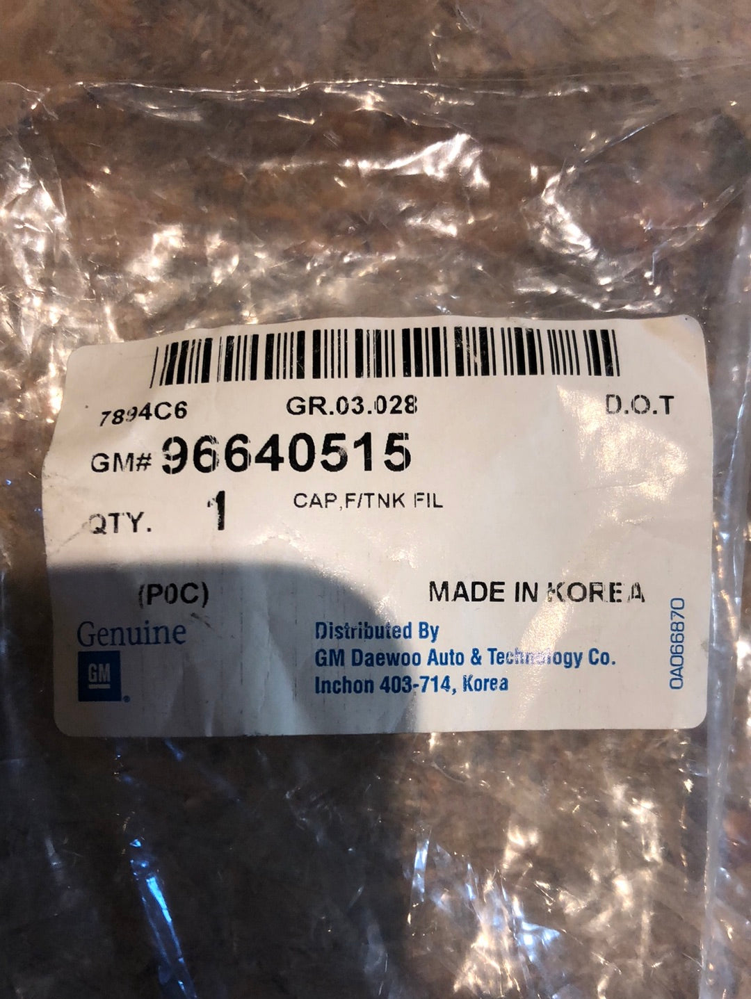 Original GM Opel Antara Deckel Kraftstofftank Neu