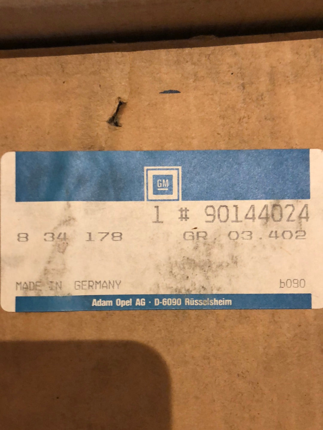 Original GM Opel Ascona B Rekord E Manta B 1.8 Luftreiniger Neu