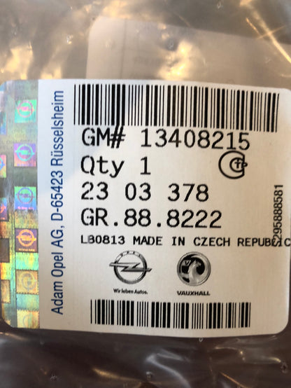 Original GM Opel Astra J Sitzbezug hinten Schwarz Neu