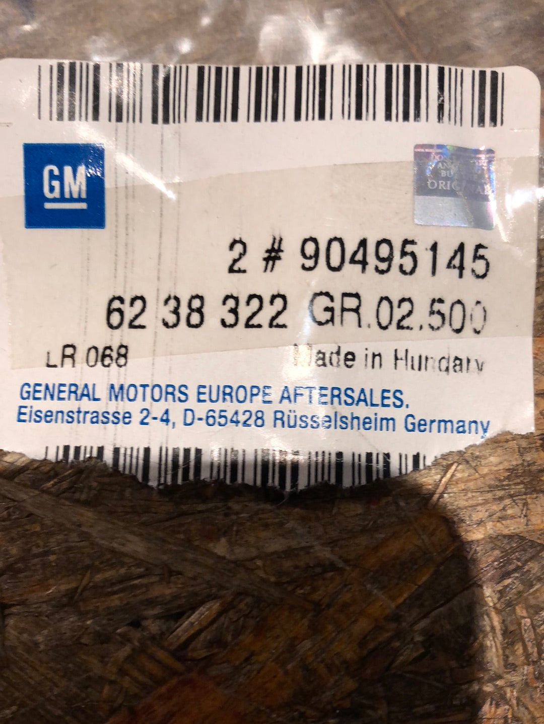 Original GM Opel Omega B Warnkontakt Bremsbelagverschleiß Neu