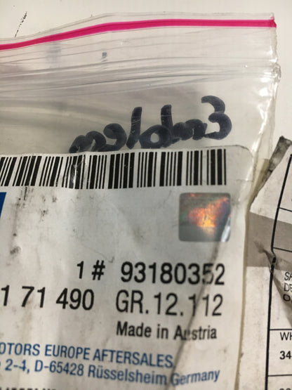 Original Zafira A Kotflügel Emblem  ,,Njoy“  NEU