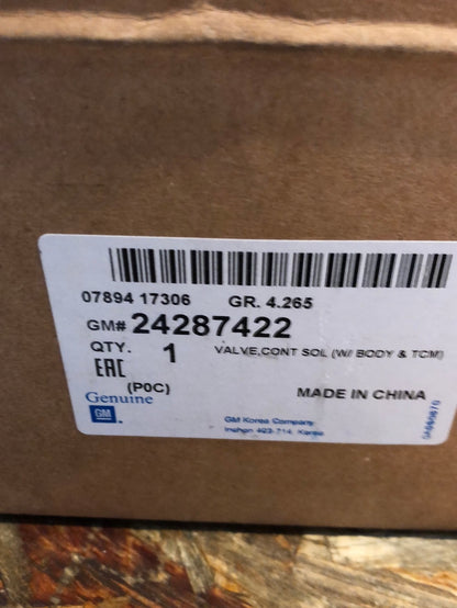 Original GM Chevrolet Cruze Kontrollmodul Getriebe Neu