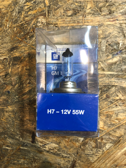 Original GM Opel Blue H7 Birne Scheinwerfer 12V 55W Neu