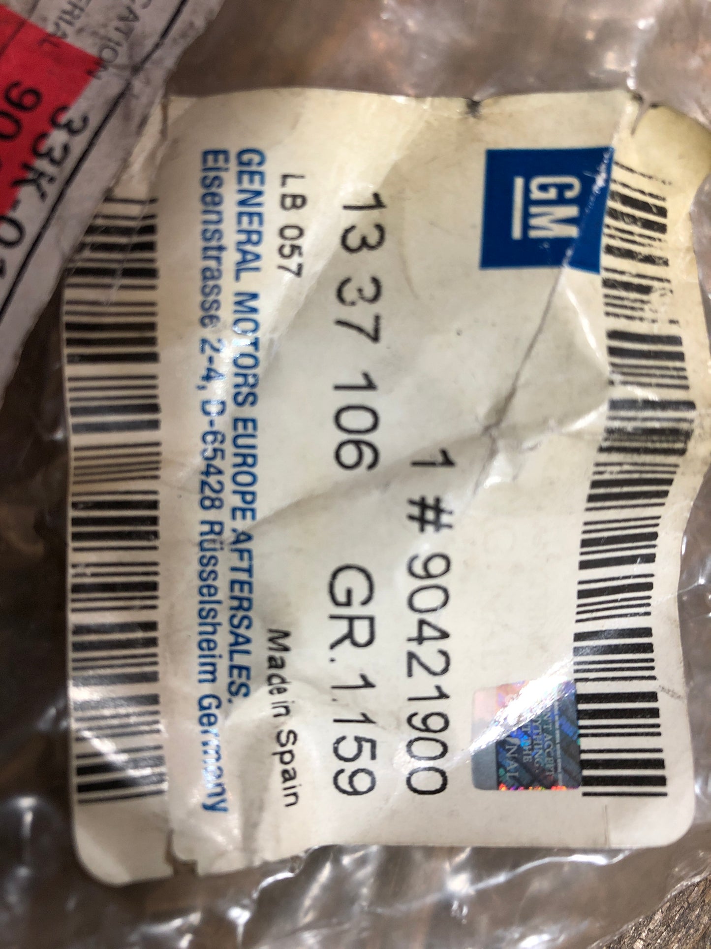 Original GM Opel Astra F Kühlerschlauch Oben Neu