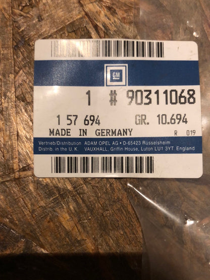 Original GM Opel Omega A Abdichtung Hintertür links Neu