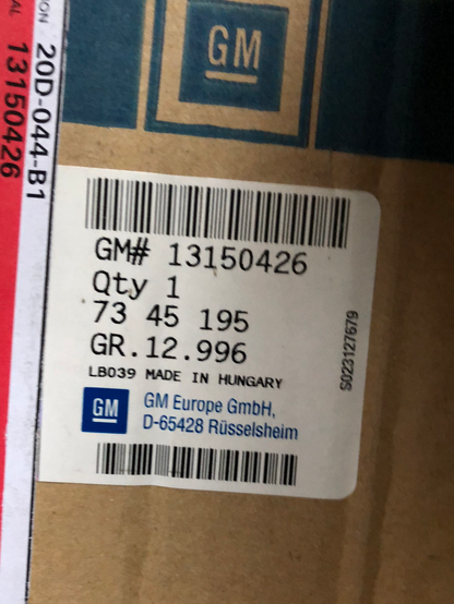 Original GM Opel Astra H Caravan Laderaumabdeckung Neu