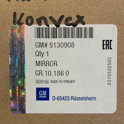 Original GM Opel Astra G Zafira A Spiegelglas Konvex rechts Neu
