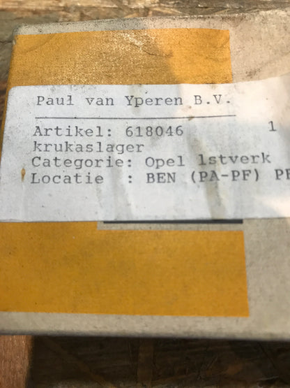 Original Opel Ascona B Kadett E Astra F Vectra Kurbelwellenlager NEU