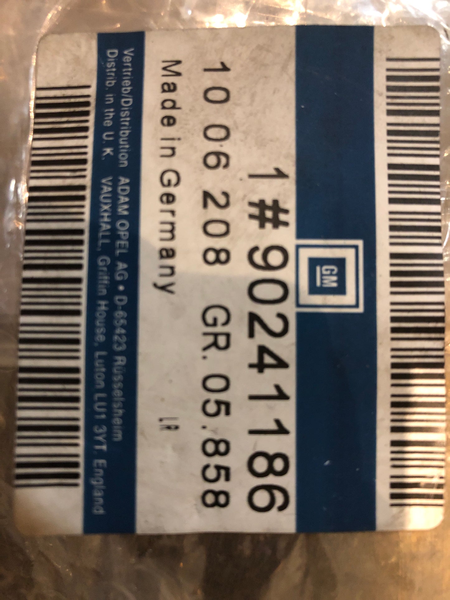 Original Opel Kadett E Nabendeckel Neu