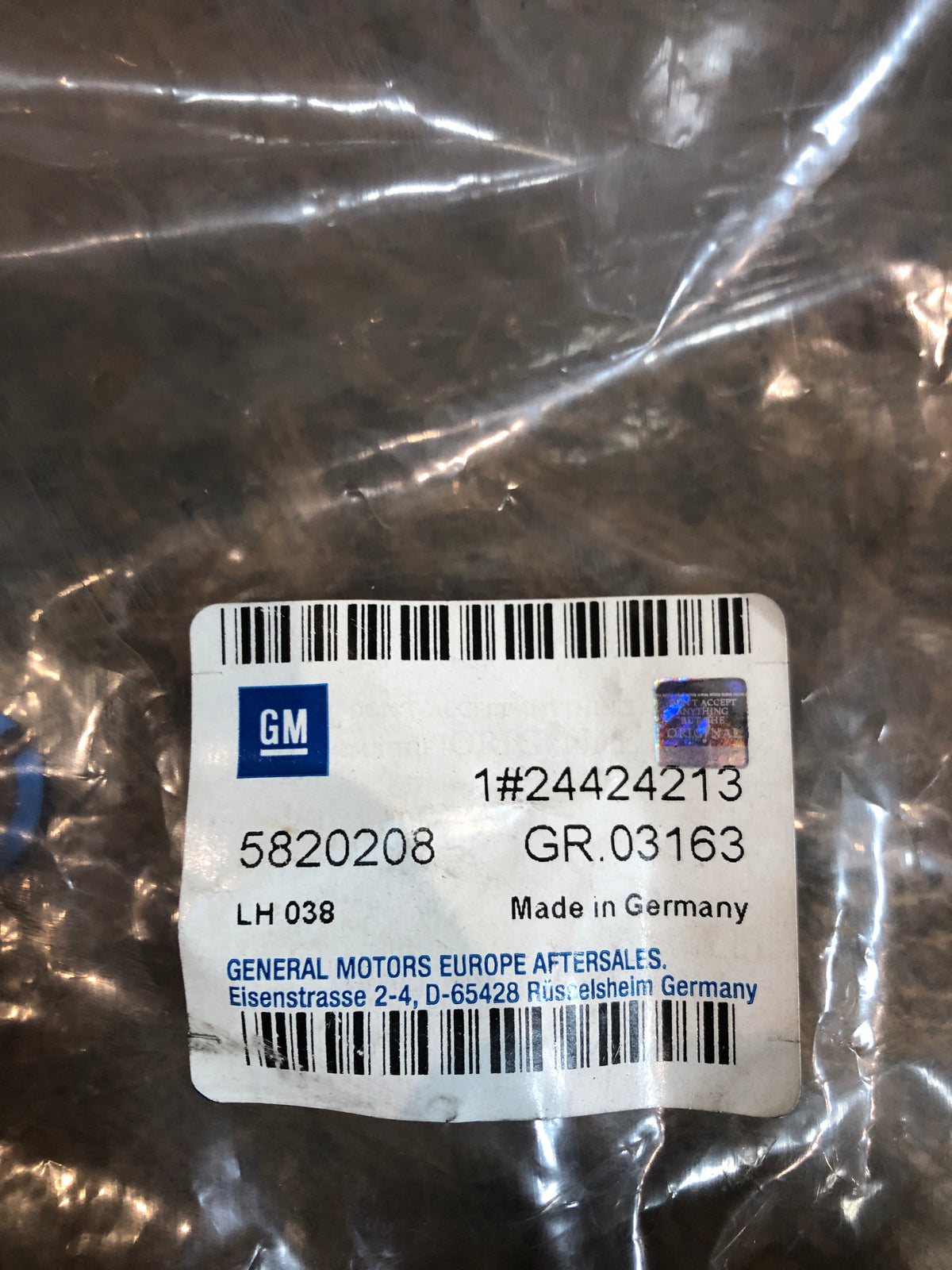 Original GM Opel Astra G Zafira A Kraftstoffleitung Neu