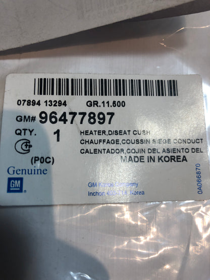 Original GM Chevrolet Captiva Heizmatte Neu