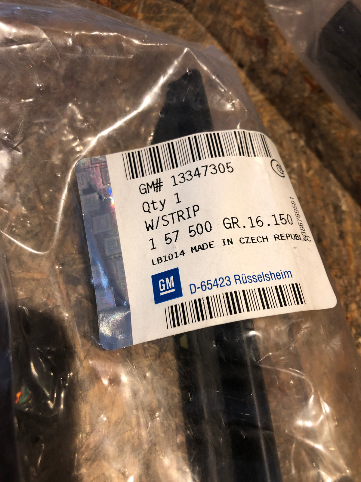 Original Opel Astra J 5 Türer Dichtung Einstiegsleiste rechts Neu