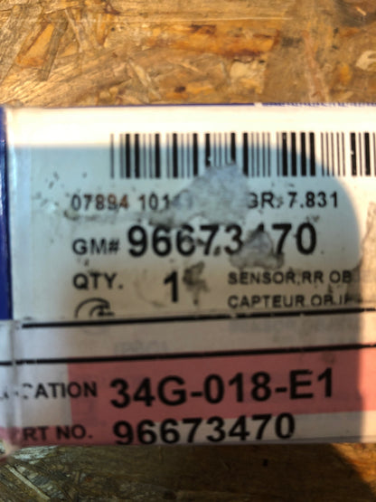 Original GM Chevrolet Captiva Einparksensor Neu