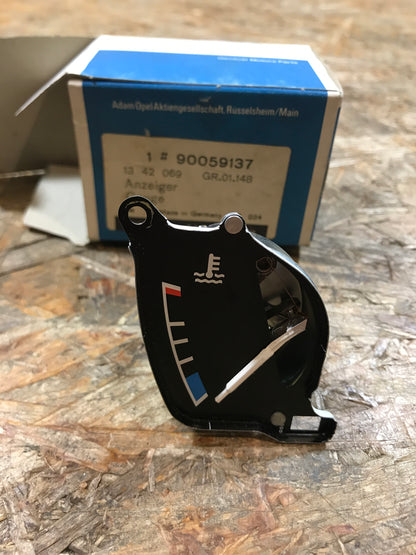 Original Opel Senator A Monza Rekord E Temperatur Anzeige NEU