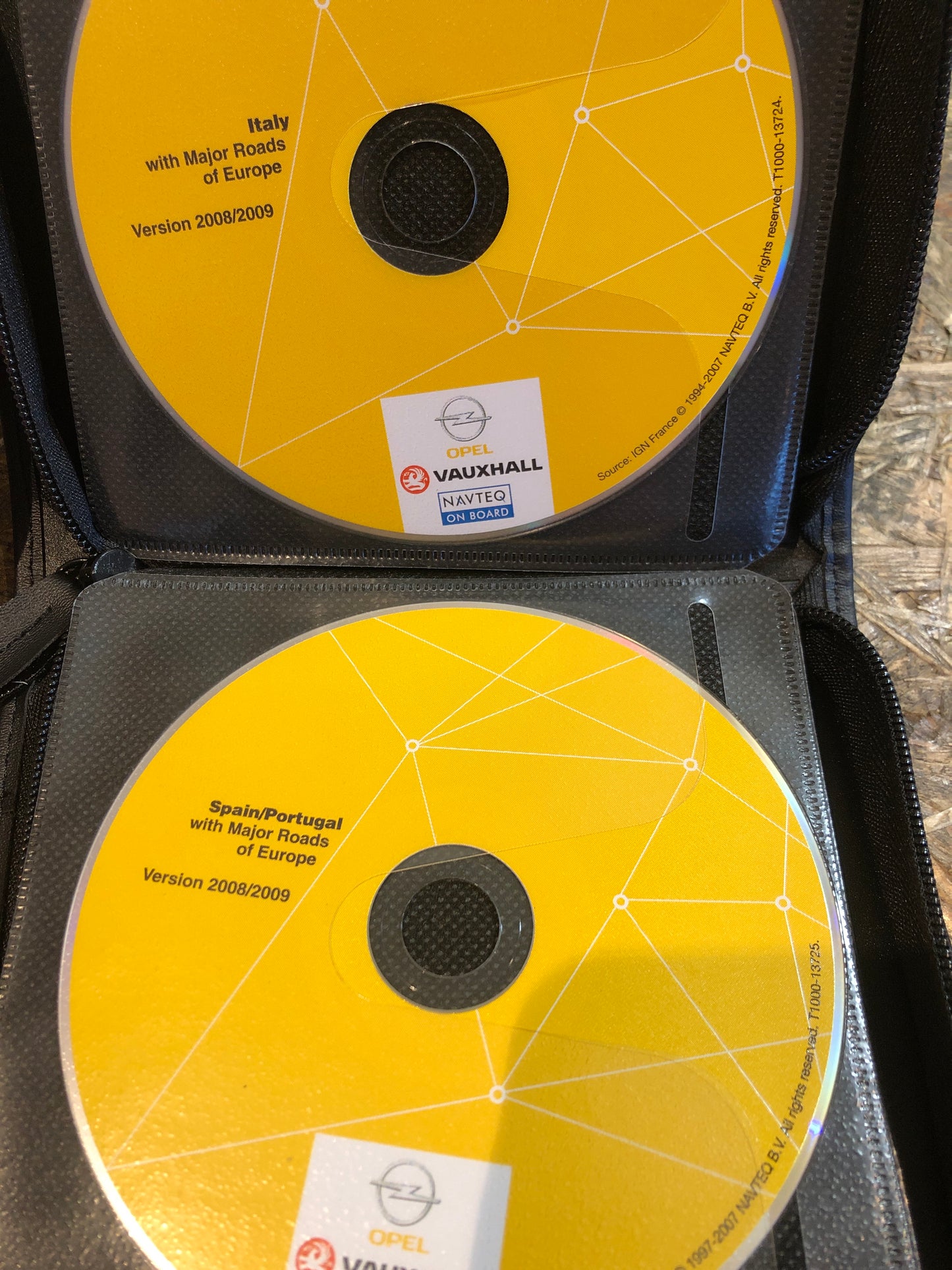 Original Opel Navigation CD West Europa 2008/2009
