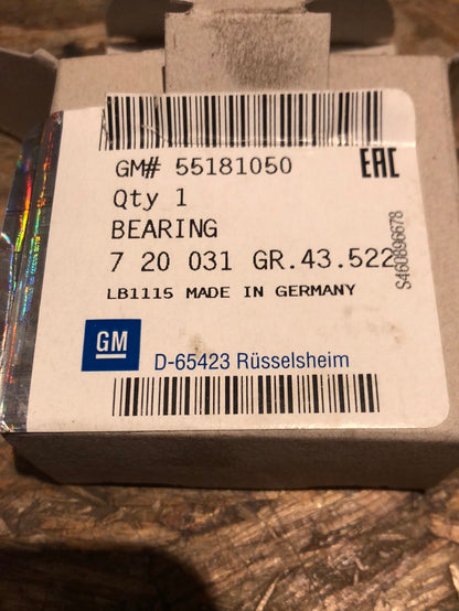 Original GM Opel Astra H Nadellager 44x49x27.2mm Hauptwelle Rückwärtsgang Neu