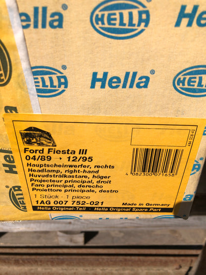 Original Hella Ford Fiesta Scheinwerfer rechts Neu