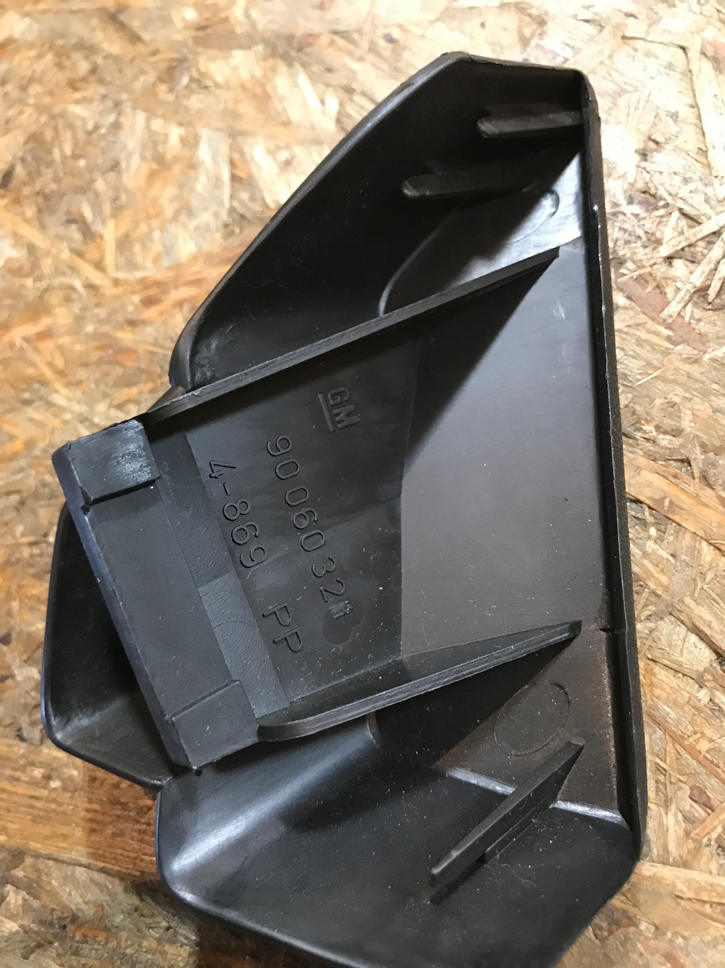 Original Opel Rekord E Kappe Blende Stoßstange hinten NEU
