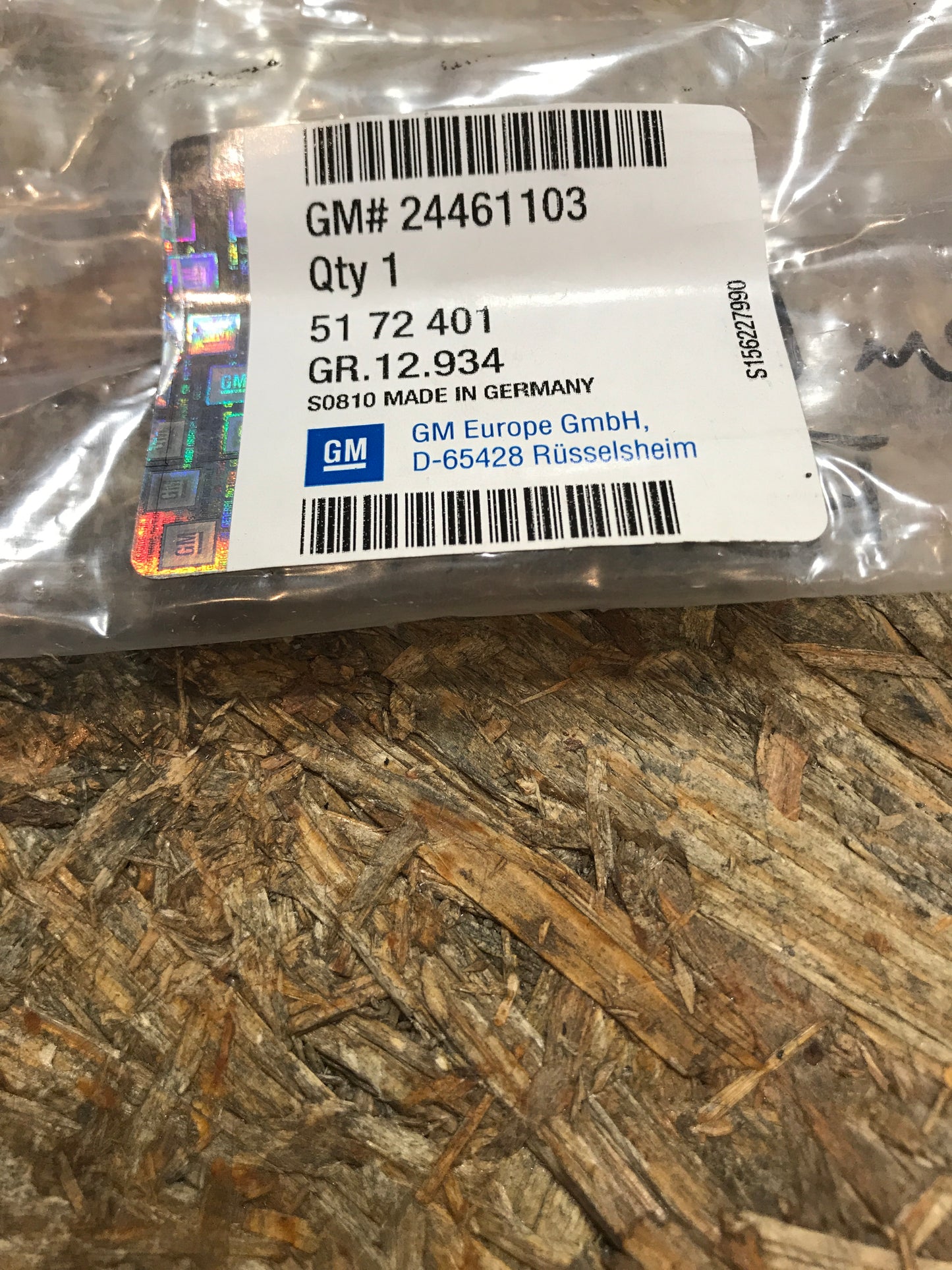 Original Opel Astra H Schutzleiste hinten links NEU