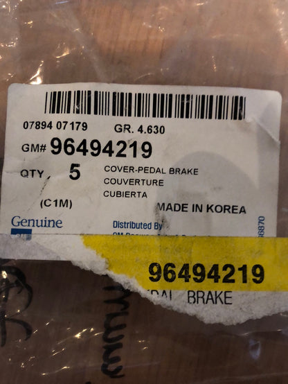 Original GM Chevrolet Pedalgummi Neu