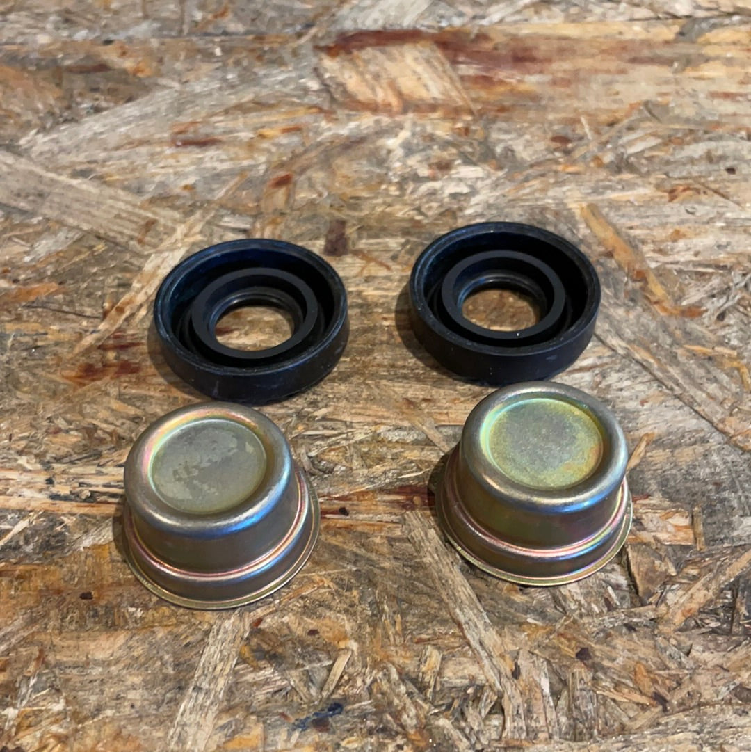Original GM Opel Rekord E Satz Verschlusskappen Führungshülse Bremssattel Neu