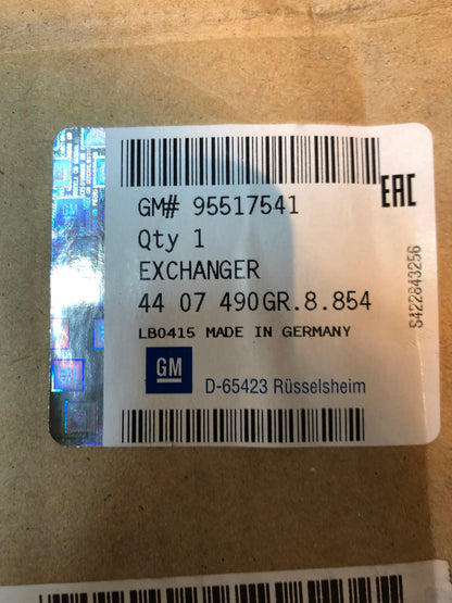 Original GM Opel Vivaro B Wärmetauscher Neu