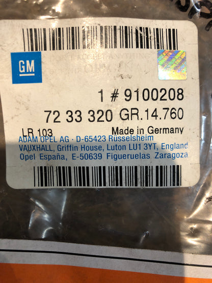 Original GM Opel Astra Abdeckung Lautsprecher Rechts Neu