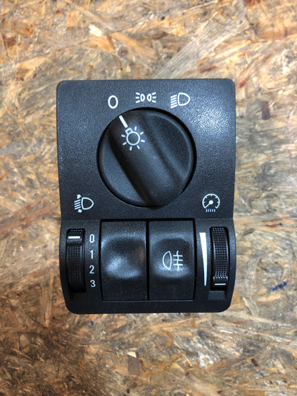 Original GM Opel Astra G Zafira A Lichtschalter Scheinwerfer Neu