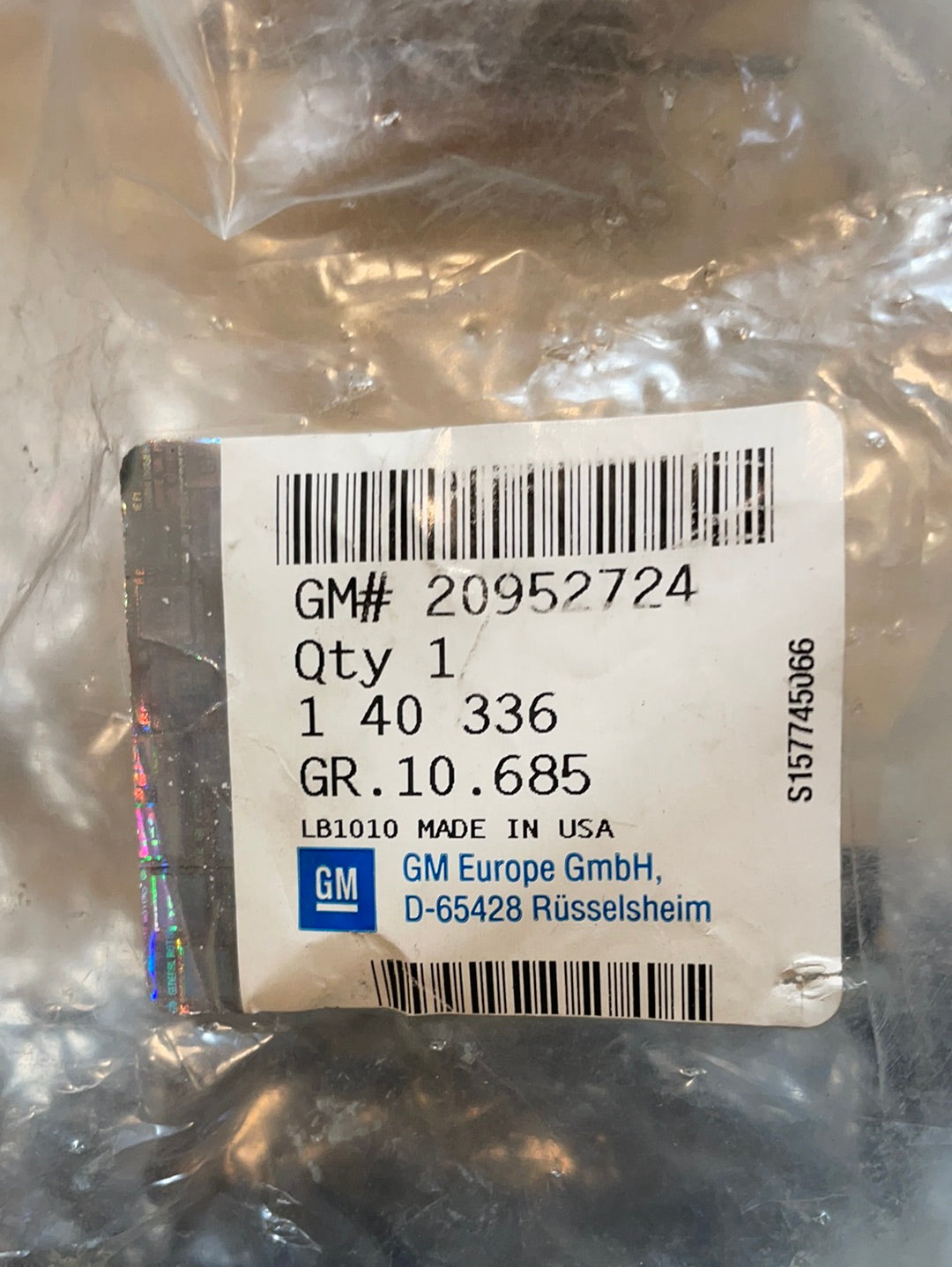 Original GM Opel Insignia A Fensterheber hinten rechts Neu