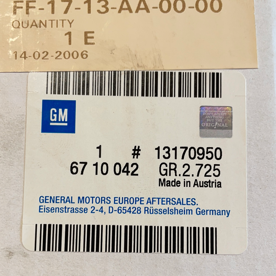 Original GM Opel Vectra C Nebelscheinwerfer rechts Neu