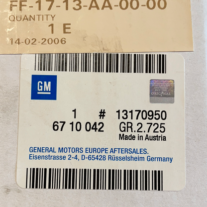 Original GM Opel Vectra C Nebelscheinwerfer rechts Neu