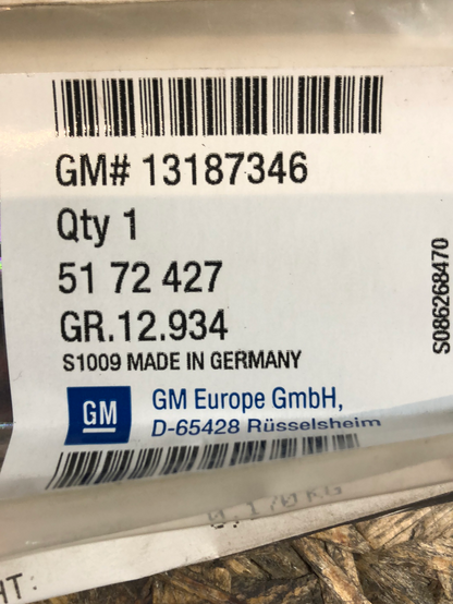 Original GM Opel Zafira B Schutzzierleiste Hintertüre links Neu