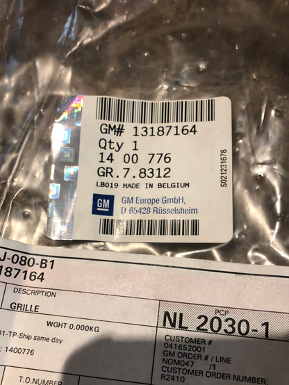 Original Opel Antara GTC Lüftungsgitter Stoßfänger rechts Neu